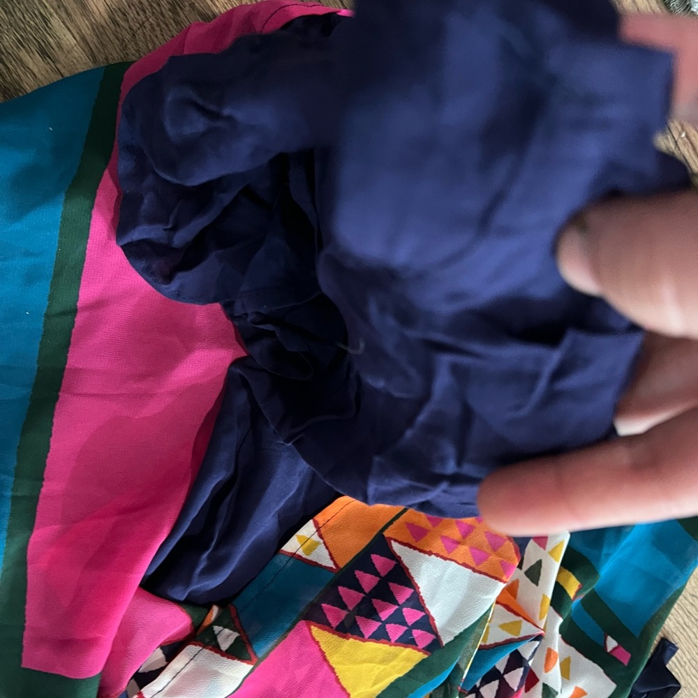 Multicolor Geometric Pattern Dress - Picture 8 of 8